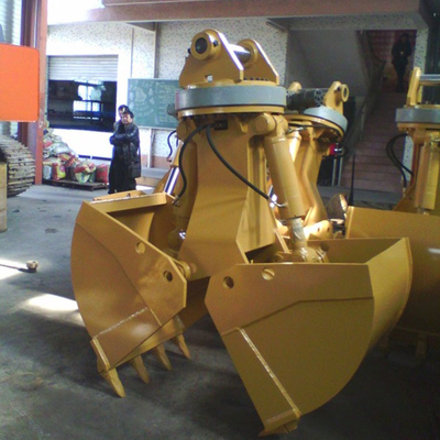 Crane Excavator Hydraulic Clamshell Bucket für Bauarbeiten