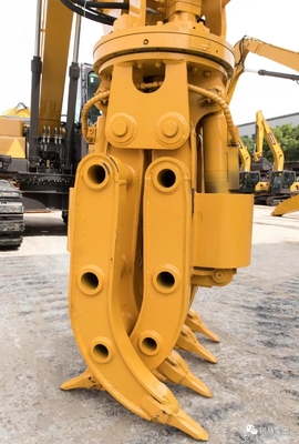 Bauholz-Zupacken Q355b 35 Ton Excavator Rotating Grapple Hydraulic