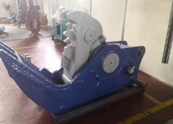 Hydraulische Pulverizerfelsenzerkleinerungsmaschinen-Baggerzubehöre für Bagger hydraulischen Steinpulverizer für Verkauf