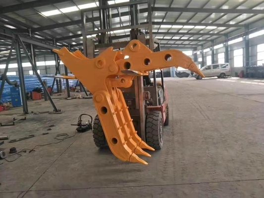Bagger Mechanical Grapple With steckt 25-35 Ton Machine For Grabbing Wood fest