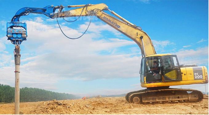 Bagger Vibro Hammer Stapel-Fahrer-Attachments 2800rmp 6