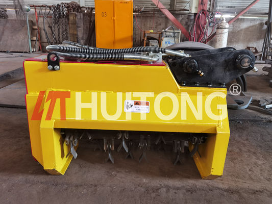 Qualität  OEM Excavator Flail Mower  Wear-resistant  Fit 20Ton Excavator for Roadside Weeding & Greenbelt Trimming Fabrik