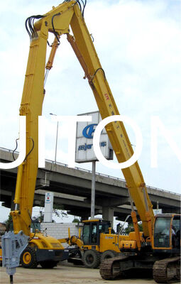 Dreiteiliger High-Reach-Abbruchausleger 35T Bagger PC330 PC350 CAT330 CAT336 SK330 SK350 ZX330 ZX350 DX340 R335 HX330 SY335 XE335 EC330 Hochhaus-Fabrik-Abbruchbetonbruch
