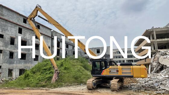 Dreiteiliger High-Reach-Abbruchausleger 35T Bagger PC330 PC350 CAT330 CAT336 SK330 SK350 ZX330 ZX350 DX340 R335 HX330 SY335 XE335 EC330 Hochhaus-Fabrik-Abbruchbetonbruch