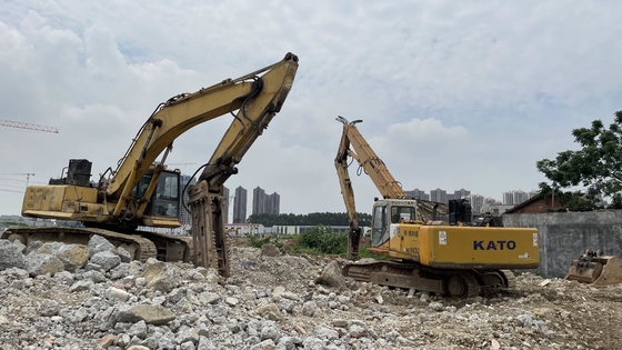 30 Tonnen hohe Reichweite der Bagger-Abbruchbohrmaschine für den Abbruch von Gebäuden mit QC-Kontrolle und Q355/Q690/HG785/WELDOX/STRENX