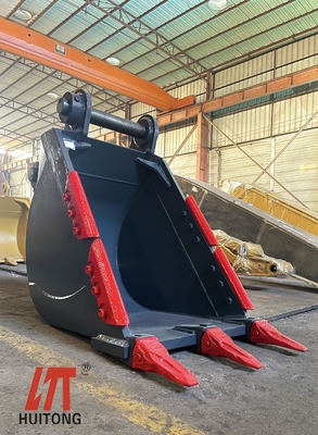 Scharfe Zähne Bagger Eimer 0,25-4,3cbm Langlebig für Wolfram / Stein