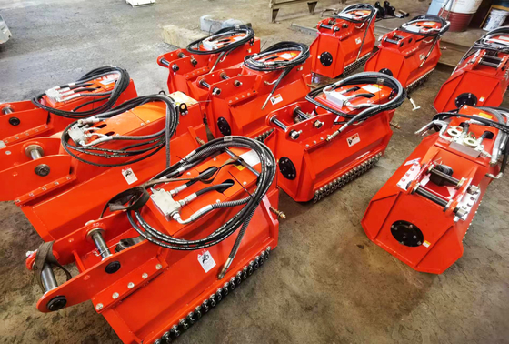 Exkavator Flächenmäher 6Ton Exkavator Landwirtschaft Anschluss Anpassen mit und Q355/NM400/HARDOX450