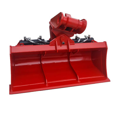 Ausgrabungsgerät Hydraulischer Neigungsbehälter 1,2 m3 Kapazität Breit neigender Grabenbehälter Befestigung für 25-30 Tonnen Ausgrabungsgerät PC260 CAT329 DX300 R305 SY305 XE260 Baugräber