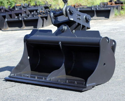 Hydraulischer Tilt-Eimer 17-20T Bagger 0,75m3 SK200 EX200 zur Grabenreinigung und Bodennivellierung