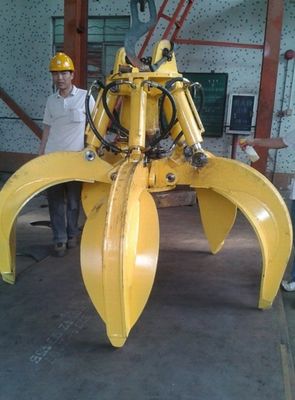 Huitong Bagger Orange Peel Grab für 17-26 Tonnen Bagger, für Schrott/Abfallbehandlung, individuell, CE-Zertifikat