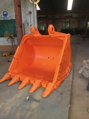 Huitong Felskübel für 10-Tonnen-Bagger, Bergbau/Steinbruch/Doppelschichtpanzerung mit austauschbaren Meißelzähnen, CE-Zertifikat, OEM verfügbar