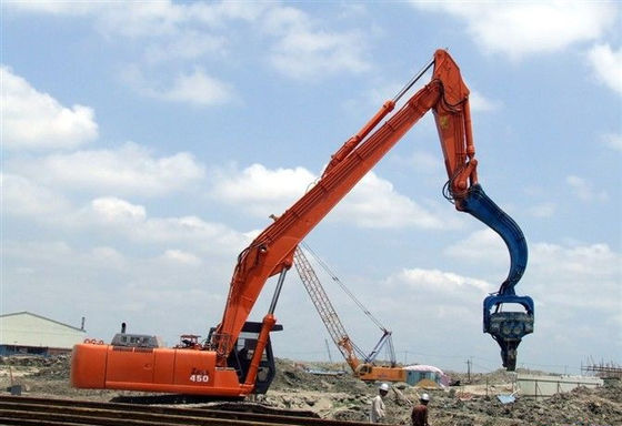 Schwerlastförderter Piling Boom Fit 30-38Ton Bagger CAT330 PC350 SH300 SH330 für Fundament Piling Solar Post & Bau Pile Werke
