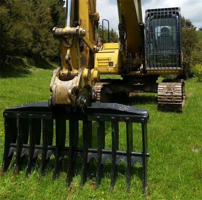 Huitong-Gräber-Rak-Anlage für die Bodenräumung, 3 Tonnen kleiner Bagger, Wurzelgreif