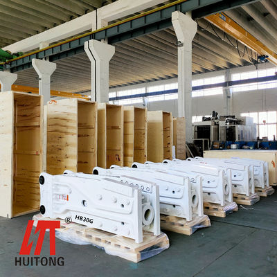 Huitong Hydraulikhammer 3156 KG Top-Typ für 30-40 Tonnen Bagger OEM mit CE-Zertifikat Motor als Kernkomponente
