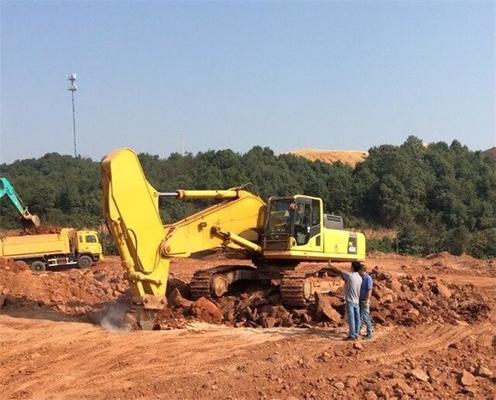 Huitong Rock Boom für 60-70 Tonnen große Bagger, Verstärkte Box-Abteilung, Bergbau und Steinbrüche, angepasst, CE-Zertifikat