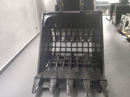 Ausgrabungsmaschine Skelettbehälter 25-30 Tonnen Ausgrabungsmaschine 1,2 m3 HD1430 SH300 EX300 für die Steinschutzarbeiten Flussgräber