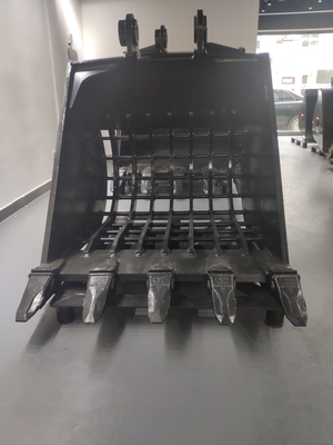 Bagger Skelett-Löffel 3-5 Tonnen Bagger 0,2 m³ Skelett-Löffel für Bagger Kundenspezifischer Bagger Skelett-Löffel