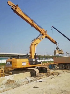 Huitong maximale Ausgrabungstiefe 25m Bagger Teleskoparm für 30-49 Tonnen Bagger, angepasst, CE-Zertifikat