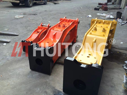Huitong Silence/Box Typ Hydraulikhammer 650 KG für 7-14 Tonnen Bagger, OEM verfügbar CE-Zertifikat