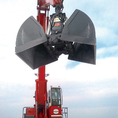 Bauteile für Bagger Hergestellt Huitong Clamshell Eimer für 21-24 Tonnen Bagger gegraut Edelstahl Anlandungsplatte CE-zertifiziert