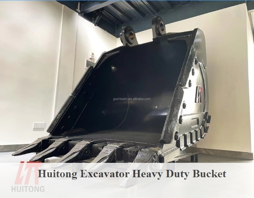 Huitong Bagger Fels-Eimer mit Wendespitzen, 25 T Mining-Eimer für Steinbruch/Abbruch, OEM verfügbar