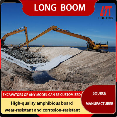 Schwerlastgroße gelbe Bagger Booms Q355B Q420/550/690 10-30 Meter Länge