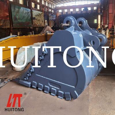 MINING Heavy Duty Rock Bucket for PC600/CAT360 3.0cbm for Hard Rock Excavation/Handling Blasted Rock/Demolition Works