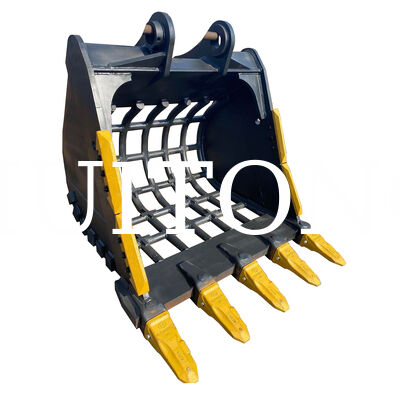 Excavator Skeleton Bucket für PC150/CAT315 0,5 cbm für die Schotterklassifizierung/Materialsortierung und -vorbereitung/Trennung von Gesteinen vom Oberboden