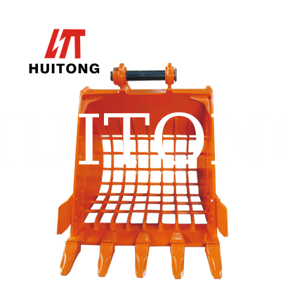 Excavator Skeleton Bucket für PC220/CAT322 1.1cbm für die Schotterklassifizierung/Materialsortierung und -vorbereitung/Trennung von Gesteinen vom Oberboden