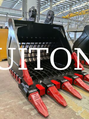 EXCAVATOR Skeleton Bucket for PC360/CAT336 1.73cbm for Gravel Grading/Material Sorting & Screening/Separating Rocks From Topsoil