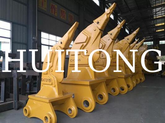 Single Shank Rock Ripper for 17 to 20 Ton Excavators EX220 PC210 SK230 for Hard Soil and Weathered Rock Loosening