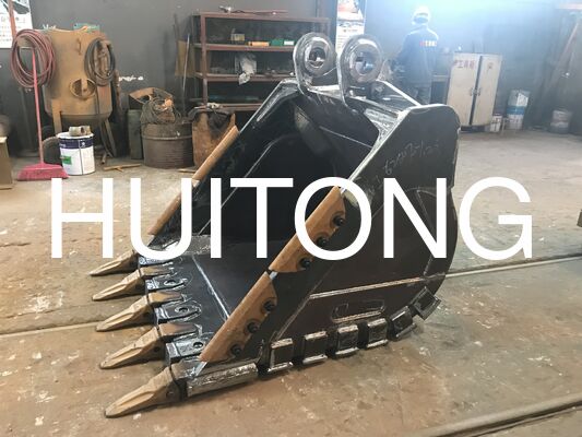 MINING Schwerlast-Felsenschaufel für PC200/CAT320 0,8 cbm für Hartgestein-Ausgrabung/Umgang mit gesprengtem Gestein/Abbrucharbeiten