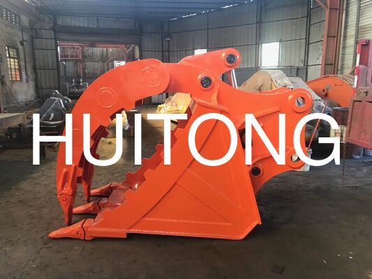 Bagger-Daumen-Schaufel für PC200/CAT320 0,8 cbm für Baustellenreinigung/Materialtransport/Ladearbeiten/Landwirtschaft
