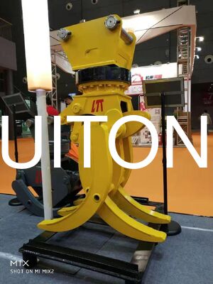 Hydraulischer Greifer 25-35 Tonnen Bagger PC360 CAT336GC DX380 SY365H XE370D Holzgreifer Q355B für die Beförderung von Waldholz, Metallschrott und Baustoffbehandlung