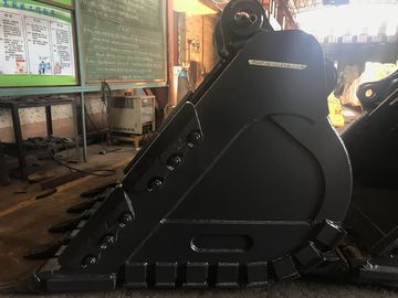 Gelber Hardox450 Bagger-Gesteinsbehälter mit starken Zähnen und 700-1000 kg Gewicht