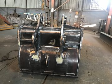 Stärke Gelb/Schwarz Bagger-Gewässer Eimer Q355/NM400/Hardox450 Neue schwere Zähne