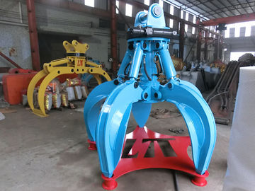 HUITONG Baggerbefestigungsgerät Hydraulische Orange Peel Greifer 5-60 Tonnen Hydraulische Schrottgreifer zum Verkauf