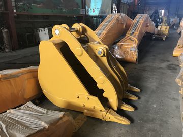 Gelber hydraulischer Traktor-Eimer-Daumen-verhindert übergroßer hochrangiger Drehzapfen Verdrehen