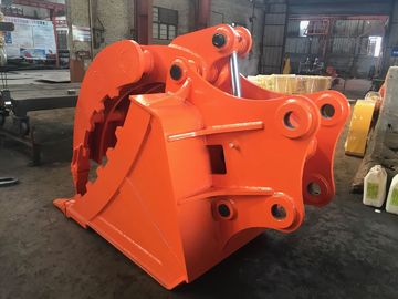 2024 Hochwertiger Bagger Hydraulischer Daumenbehälter 10-50 Tonnen Langlebiger Baggerklemmbehälter zum Verkauf