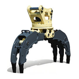 China Bagger Hydraulische Holz-Felsen-Greifer Forstwirtschaft Handbuch Baumstammgriffer für 5-36 Tonnen Bagger CAT320