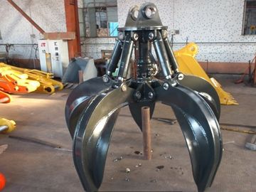 HUITONG Baggerbefestigungsgerät Hydraulische Orange Peel Greifer 5-60 Tonnen Hydraulische Schrottgreifer zum Verkauf