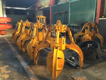 Stein 6-50t halten hydraulischen Greifer für Mini Excavator Orange Peel Grab fest