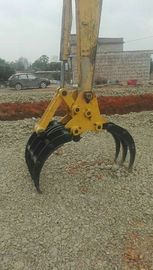 20Ton Bagger Handwerk Typ Farm Machine Log Grapple 2.2M Kiefer Öffnung Q355B/NM400/HARDOX450 Produkt mit und OEM