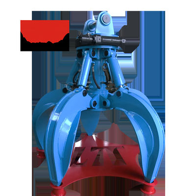 40 Tonnen Bagger Hydraulischer Rotations-Orange Peel Bucket Hydraulischer Orange Scrap Bucket Hersteller Direktlieferung mit hohem SStandard QC-Kontrolle