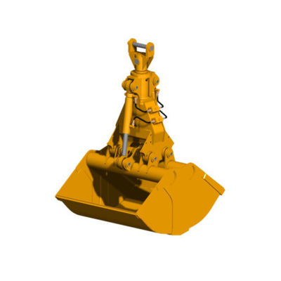 HUITONG Hochwertige 10T 20Ton Bagger Hydraulische Clamshell Grab Bucket Shell Bucket für PC200 Bagger