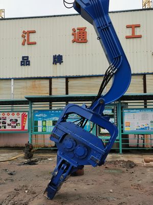 20 - 50 Ton Excavator Pile Hammer Drive Blatt-Stapel 6m