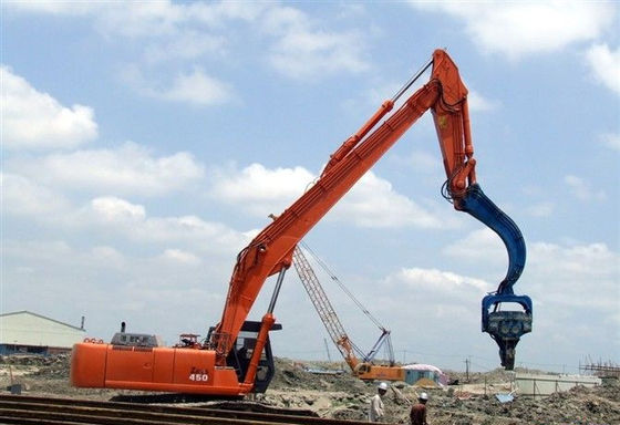 Bagger Piling Boom For Pileworks 50T 15M HITACH