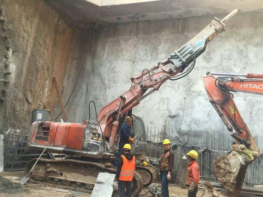 Hohe Festigkeit Verkürzungsboom Niedrigfreiheit Tunnel Spezial Boom Fit 22Ton Bagger PC220 SK220 für begrenzte Höhe Projekte