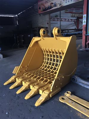 Mini-3Ton 4Ton 6 Ton Skeleton Excavator Sieve Bucket Zähne der neuen Kundenbezogenheits-mit Loch