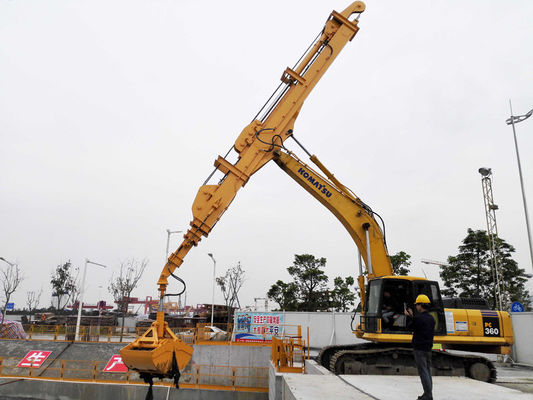 Kundenbezogenheits-lange Boom-Maschinenhälften-teleskopischer Arm für Bagger  Pc 240